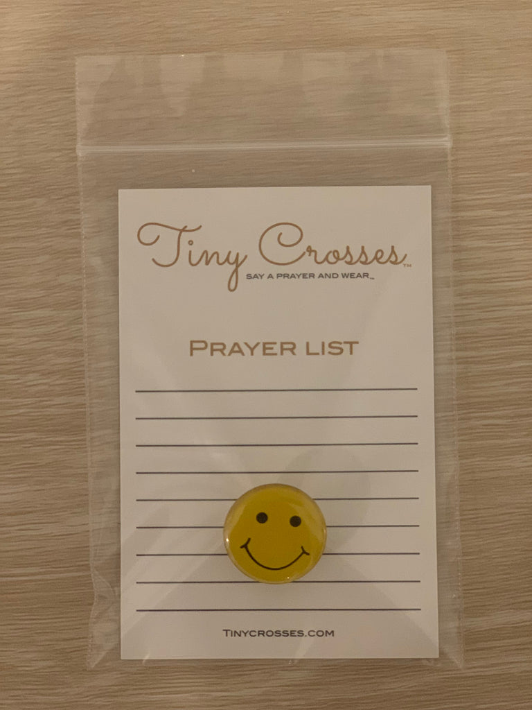 Smiley Face Pin